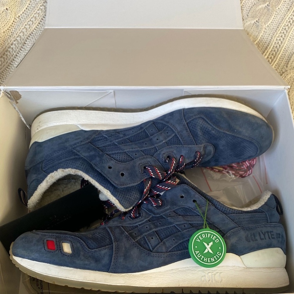 Asics Gel-Lyte Ill Kith x Moncler Blue - Blue - Low-top Sneakers, Size 12